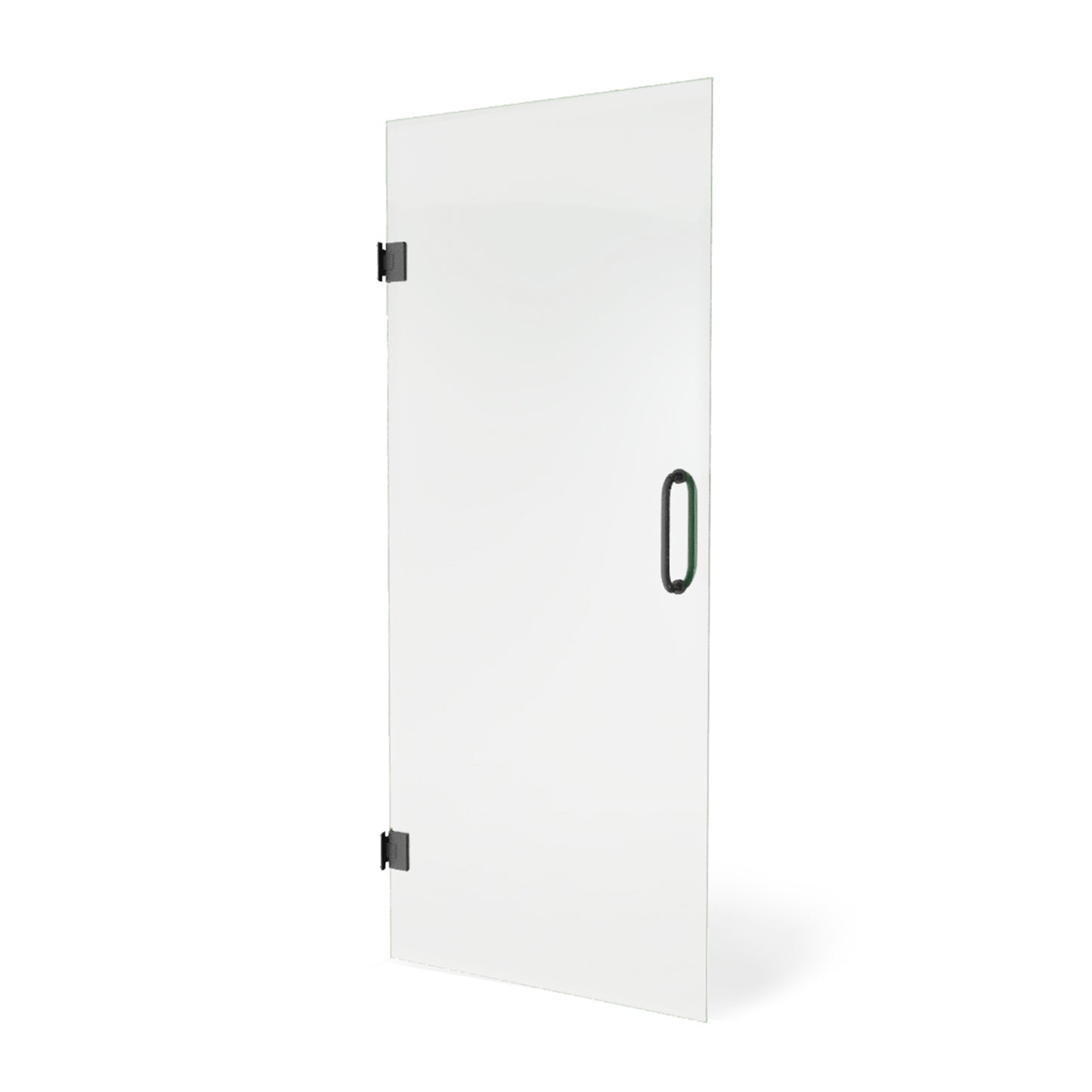 Swing Single Shower Door - 3/8" (10mm) Tempered Glass Shower Door with Hardware