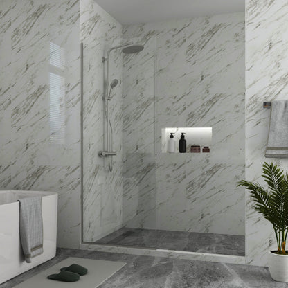 Shower Glass Panel- Ultra Strong Tempered Shower Screen