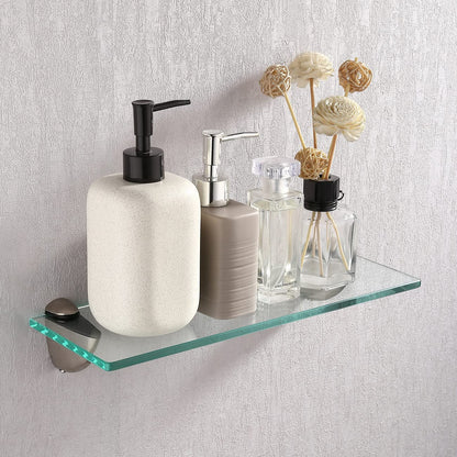 Premium Glass Bathroom Shelve