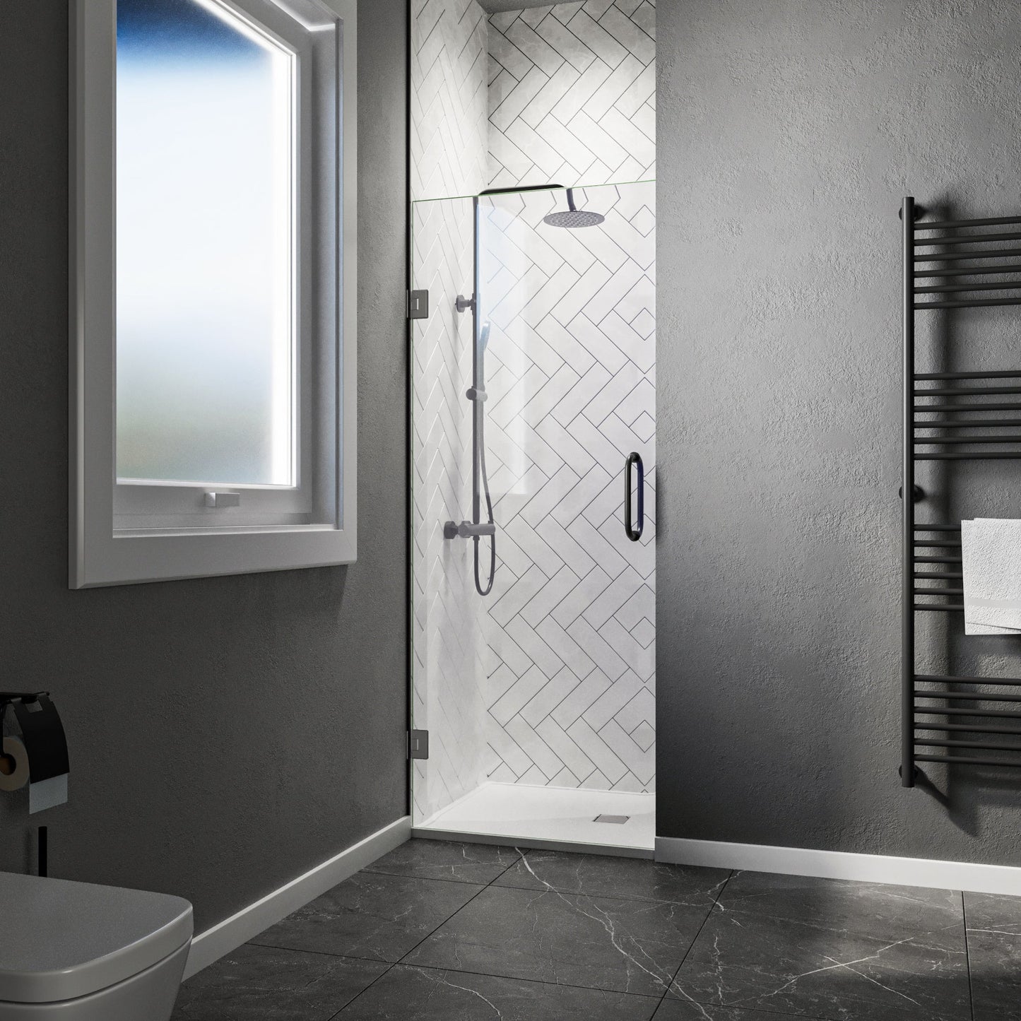 Frameless Swing Shower Door