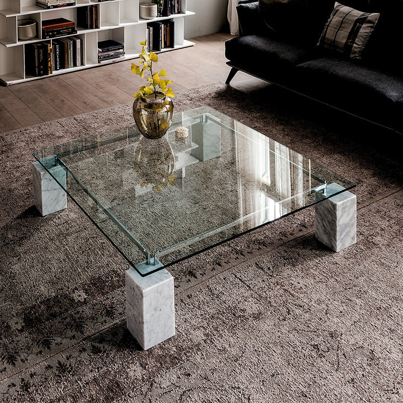 Square Glass Table Top - 4X Stronger Scratch Resistant than Regular