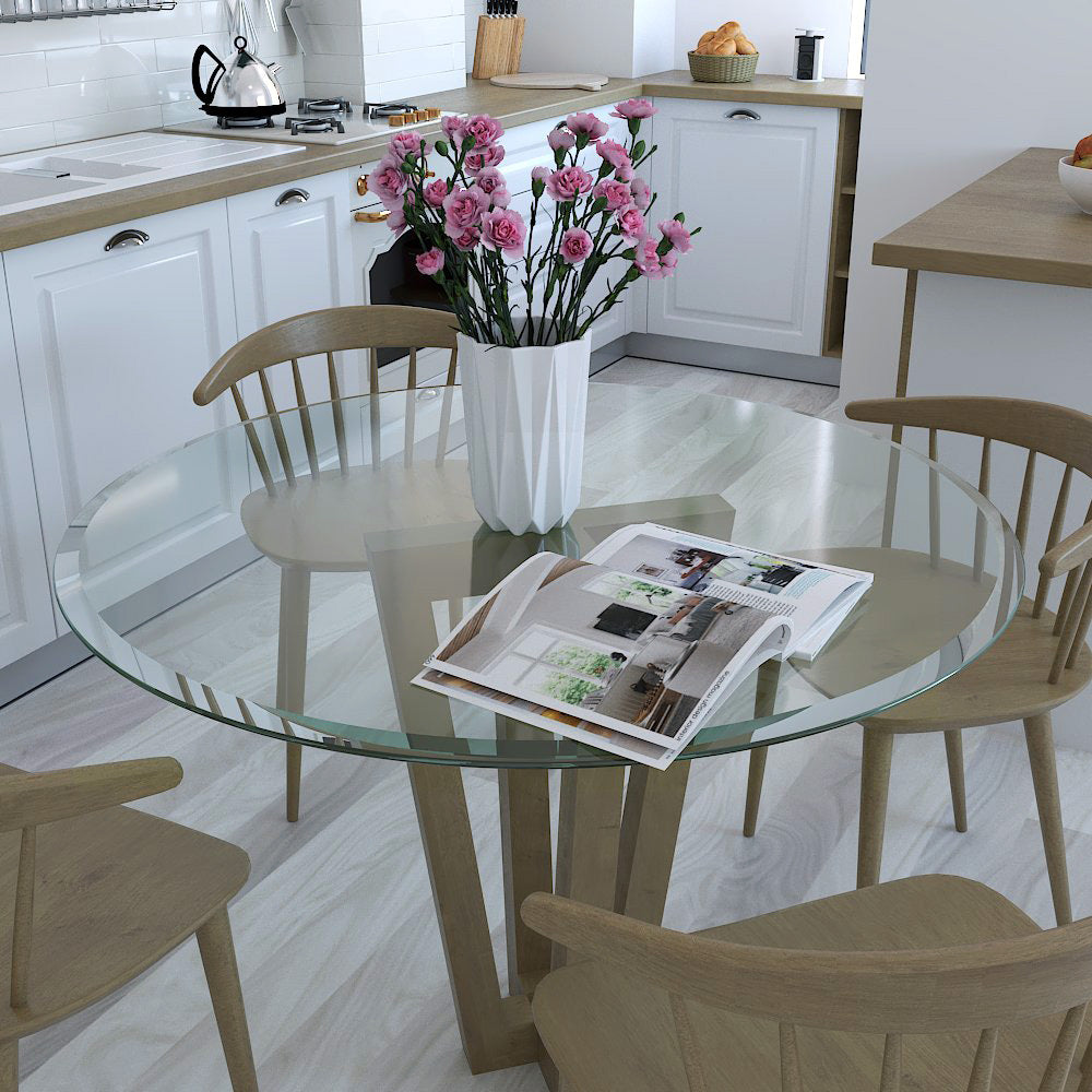 Round Glass Table Top - Tempered